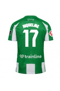 Real Betis Rodrigo Riquelme #17 Jalkapallovaatteet Kotipaita 2025-26 Lyhythihainen